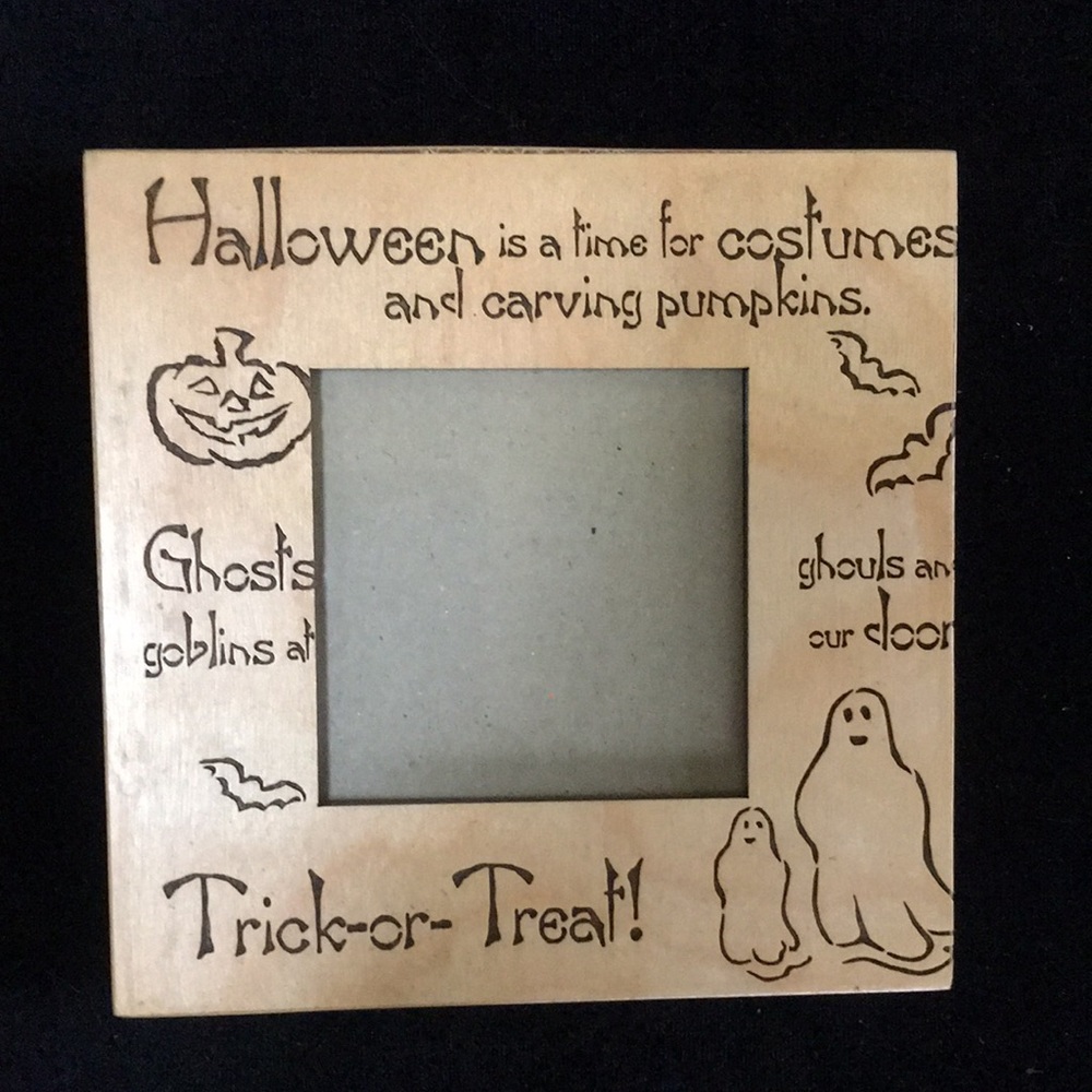 Lasercraft Halloween Photo Frame
